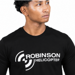 Unisex Next Level Apparel Sueded Long Sleeve Crew - Color negro