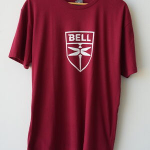 Bell Shield Tee – Cardinal​