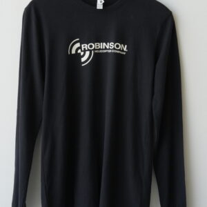 Unisex Next Level Apparel Sueded Long Sleeve Crew - Color negro