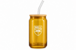 AMBER GLASS CAN