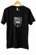 Bell shield tee black