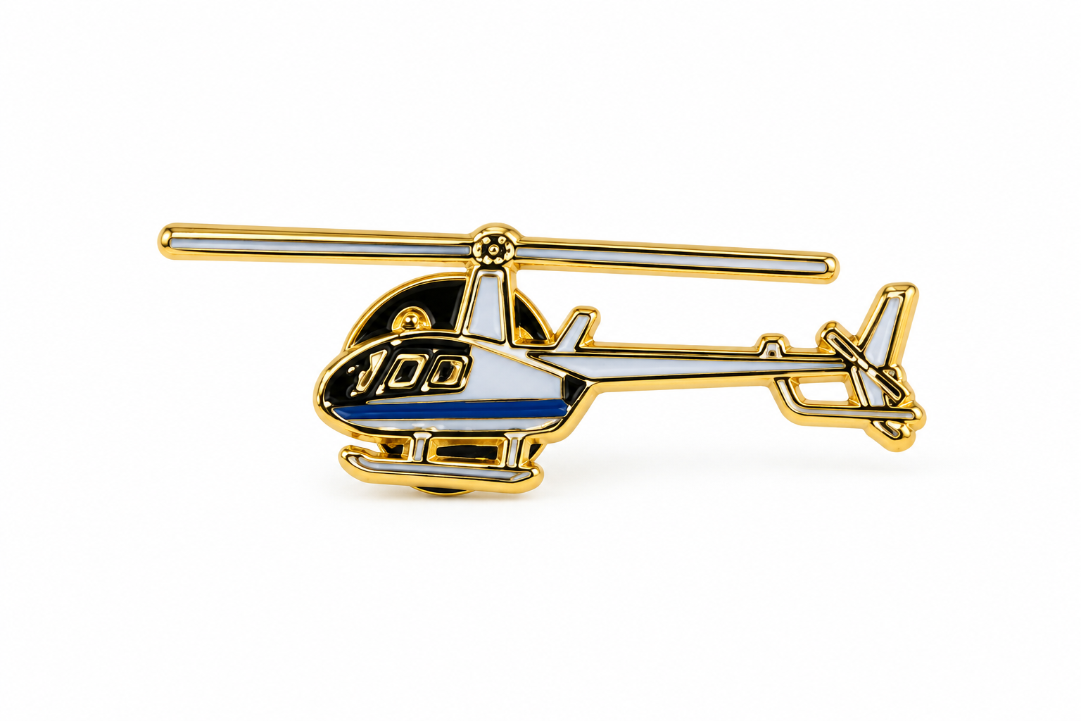 Pin Robinson Azul